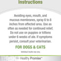 Four Paws Healthy Promise Pet Aid Fast-Acting Anti Itch Spray for Dogs & Cats (8 oz)