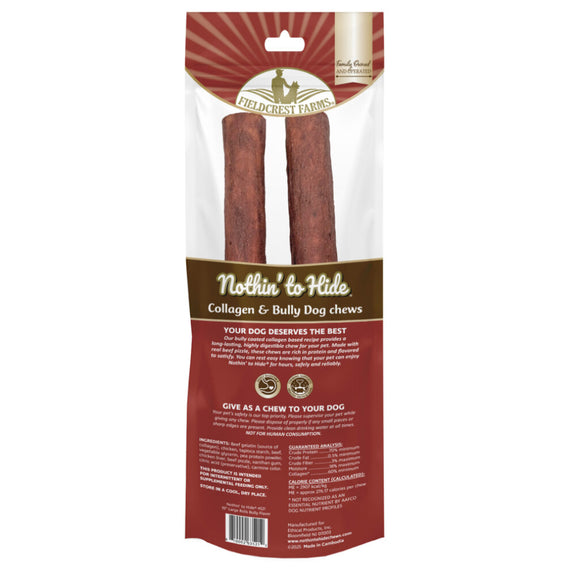 Fieldcrest Farms Nothin' to Hide Collagen & Bully Dog Chews (2 pack)