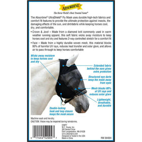 Ultrashield horse fly mask
