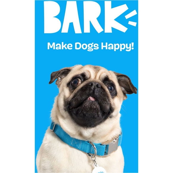 BARK Animal Squeakers Snacks Multi-Part Squeaky Plush Dog Toy- X-Small/Small