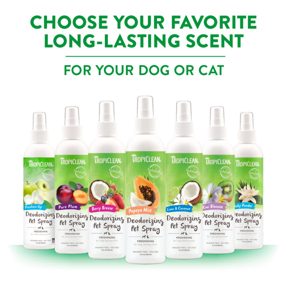 TropiClean Frosted Pineapple Deodorizing Spray- 4oz