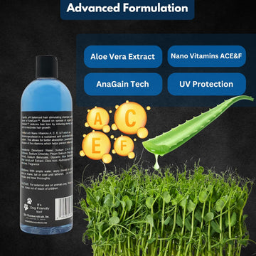 E3 Hair Growth Shampoo with Anagain for Horses (16 oz)