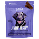 NutriSource Jivin' Jerky Beef Salmon & Turkey Dog Jerky Treats (4 oz)