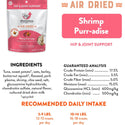 Shameless Pets Shrimp Purr-adise Air-Dried Treat & Topper For Cats (2.5 oz)