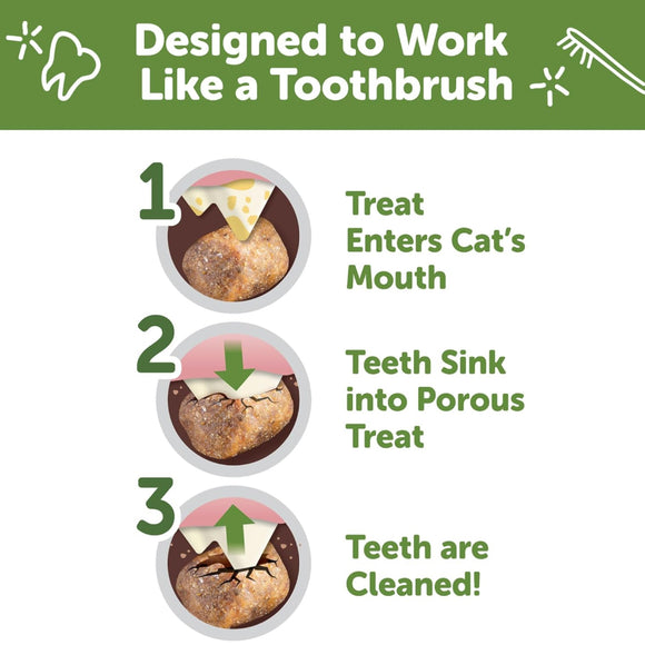 Whimzees by Wellness Natural Chicken & Tuna Dental Cat Treats