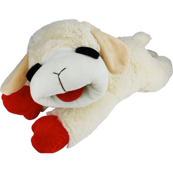 Multipet Lamb Chop Plush Squeaky Dog Toy