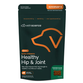 Extra Strength Healthy Hip & Joint Chews for Dogs Chicken Flavor