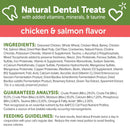 Whimzees by Wellness Natural Chicken & Salmon Dental Cat Treats