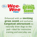 Four Paws Wee-Wee Ultimate Attractant Dog Pee Pads with Grass Scent- 22 x 23 inch