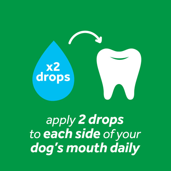 TropiClean Fresh Breath No Brushing Clean Teeth Dental & Oral Care Gel for Dogs