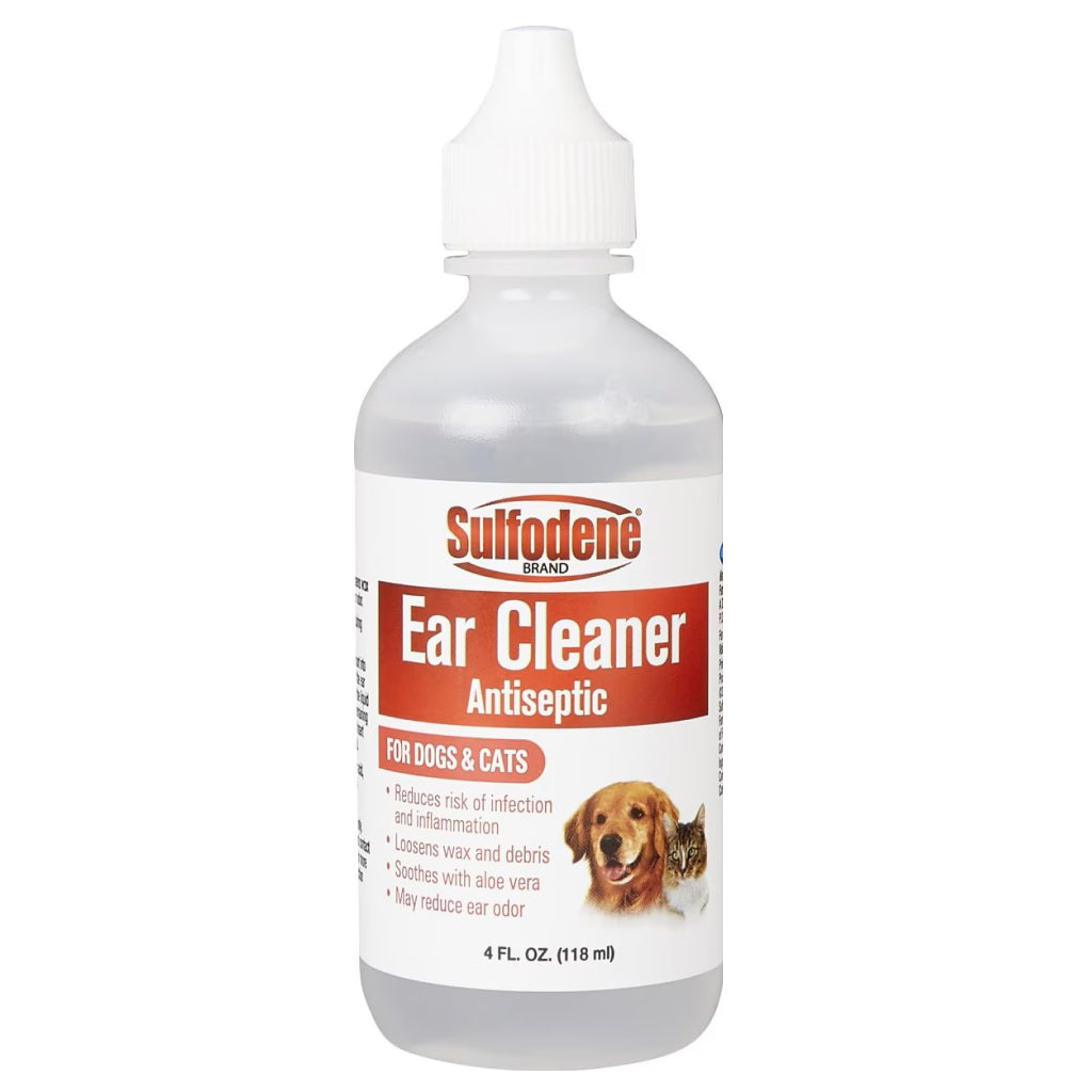 Sulfodene Ear Cleaner Antiseptic For Dogs & Cats (4 oz)