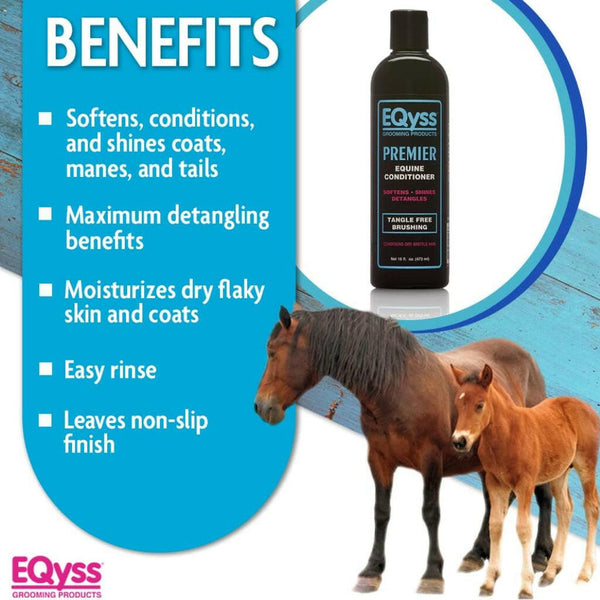 EQyss Grooming Products Premier Equine Conditioner Coat (16 oz)