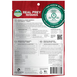 Oxbow Real Prey Turkey Ferrets Rewards Ferret Crunchy & Chewy Treats (3 oz)