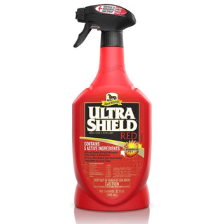Absorbine Ultrashield Red Fly Spray contains 5 active ingredients that kill and repel flies,gnats, and mosquitoes. 