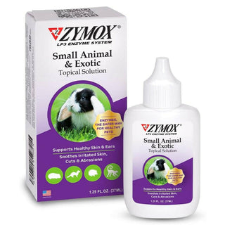 Zymox Small Animal & Exotic Topical Solution w/o Hydrocortisone - (1.25 oz)