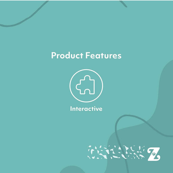 Zippy Paws Burrow Ladybug and Leaf Interactive Toy For Dog (Medium)