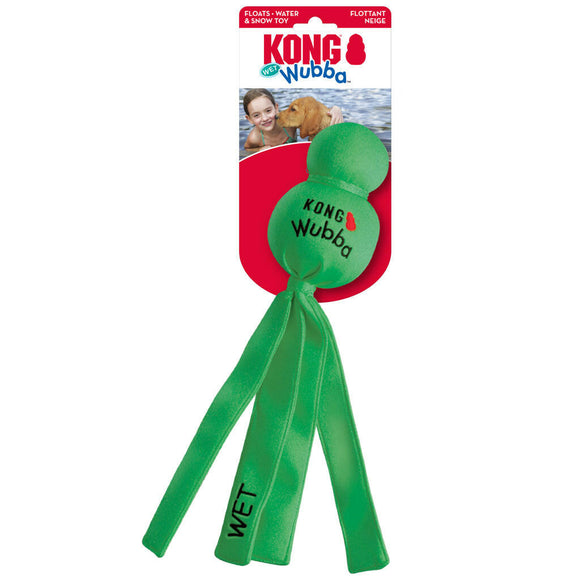 Kong Water Wubba Dog Toy -Large (assorted colors)