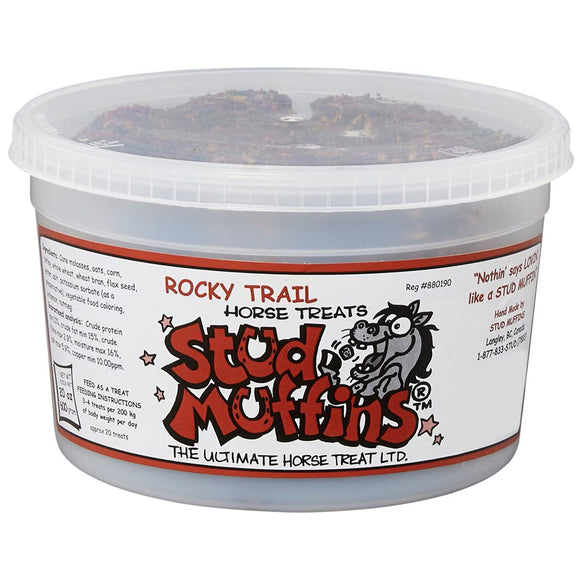 Stud Muffins Rocky Trail Horse Treats (20 oz tub)