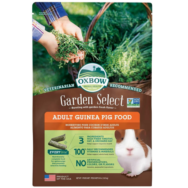 Oxbow Animal Health Garden Select Adult Guinea Pig Food