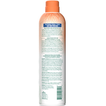 TropiClean Natural Flea & Tick Easy Mist Spray for Dogs (14 oz)