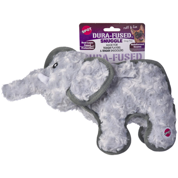 Spot Dura-Fuse Snuggle Dog Toy - Elephant