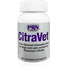 CitraVet® Potassium Citrate Tablets For Dogs & Cats (60ct)