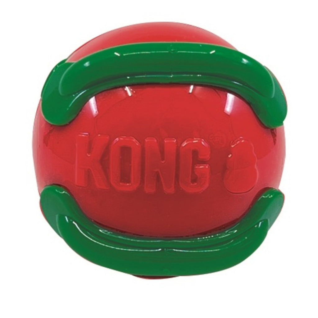 KONG Holiday Jaxx Brights Ball Toy For Dogs