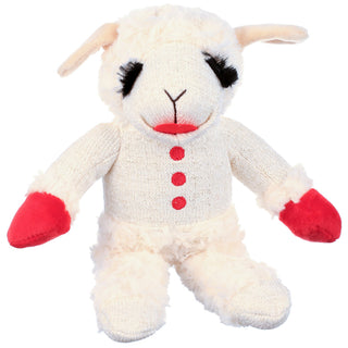 Multipet Standing Lamb Chop Plush Squeaky Toy For Dogs