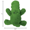 Kong Cozie Ali Alligator Squeaky Plush Toy For Dogs (Small Size)