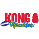 Kong Rambler Rattlez Dumbbell Toy For Dogs -Large (Orange/Blue)