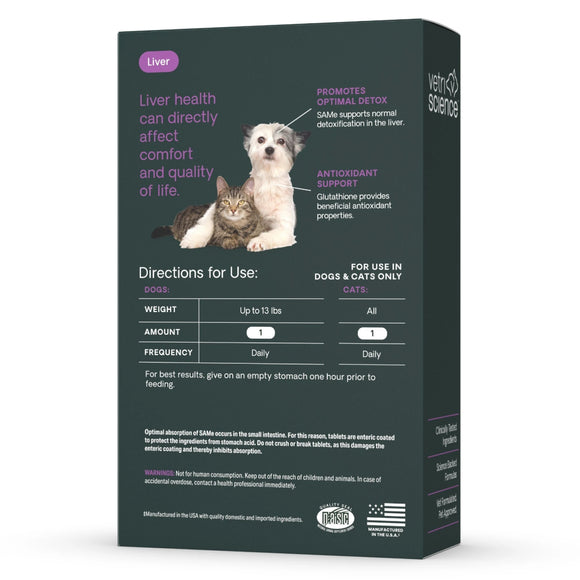 SAMe Liver Health 90 mg Tablet for Cats and Dogs