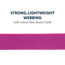 Ruffwear Hi & Light Dog Collar- Alpenglow Pink