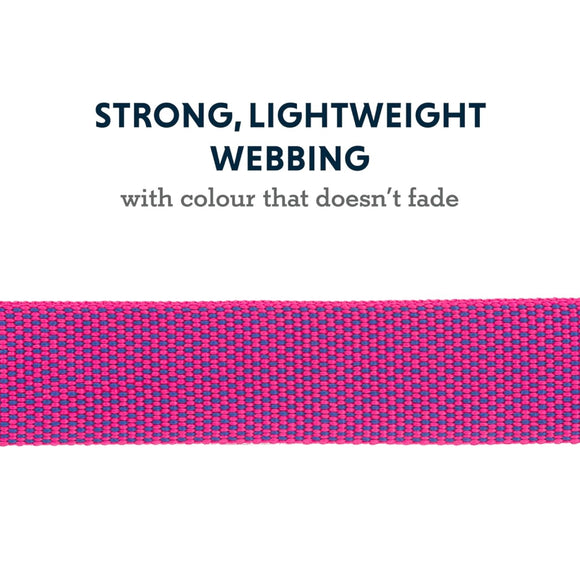 Ruffwear Hi & Light Dog Collar- Alpenglow Pink