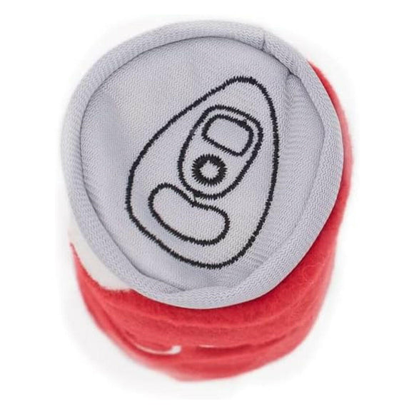 Zippy Paws Squeakie Can Zippy Cola Squeaky Plush Toy For Dog Toy (Small)