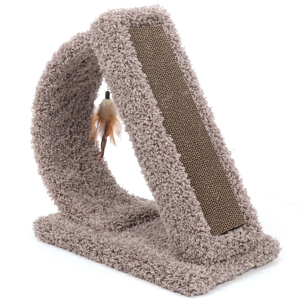 Ware Scratch Tunnel with Corrugated Cardboard Toy For Cats