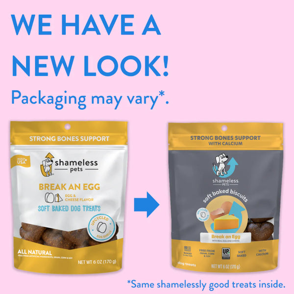 Shameless Pets Break An Egg Soft Baked Treats For Dogs (6 oz)