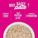 Tiki Cat Baby Pate Duck and Duck Liver Grain-Free Wet Food For Kittens (2.4 oz x 12 cans)