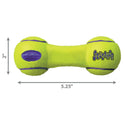 Kong Air Dog Squeaker Dumbbell Toy For Dog- Small