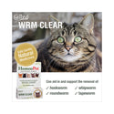 HomeoPet Feline WRM Clear For Cats (15 ml)