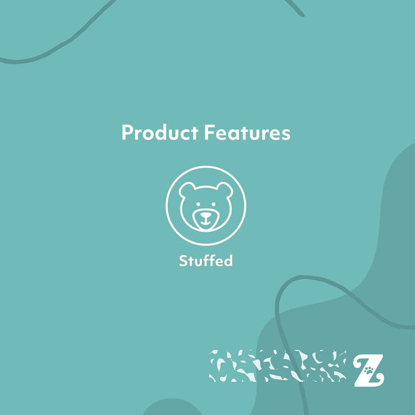 Zippy Paws Burrow Ladybug and Leaf Interactive Toy For Dog (Medium)