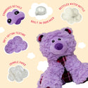 Snugarooz Bella the Bear Tough & Durable Soft Squeaky for Chewers Dog Toy- (11")