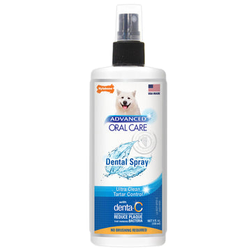 Nylabone Advanced Oral Care Fresh Breath Dental Spray For Dogs (4 oz)