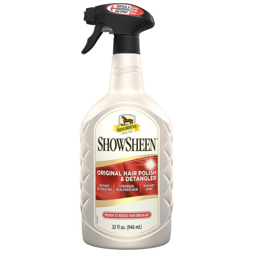 Absorbine Showsheen Hair Polish & Detangler Spray For Horse (32 oz)