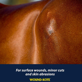 Farnam Wound Kote Blue Lotion Spray Wound Dressing For Horses & Dogs (5 oz)