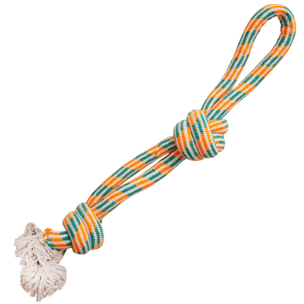 Snugarooz Fling N Floss Tug & Fetch Rope Dog Toy -Assorted (22")