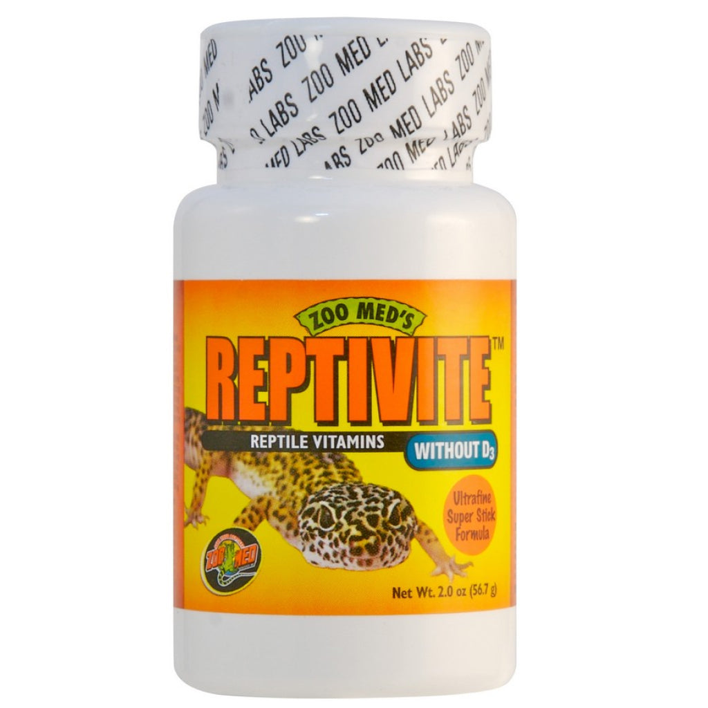 Zoo Med ReptiVite without D3 Reptile Vitamin (2 oz)