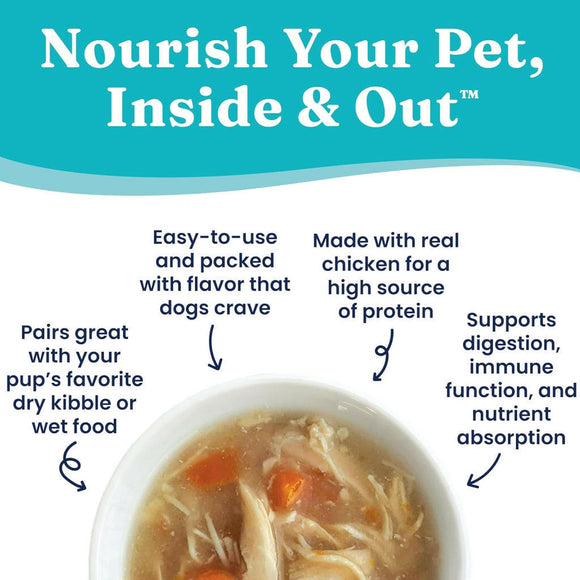 Solid Gold NutrientBoost Protein Shred Chicken + Vegetables Meal Topper for Dogs 
