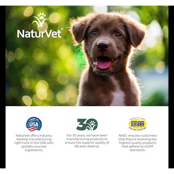 NaturVet Puppy Daily Care Multi-Benefit 6-in-1 Support For Dogs - 60 Soft Chews