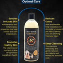 E3 K9 Aloe & Oatmeal Shampoo for Dogs (16 oz)