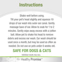 Four Paws Healthy Promise Ear Wash for Dogs & Cats (4 oz)